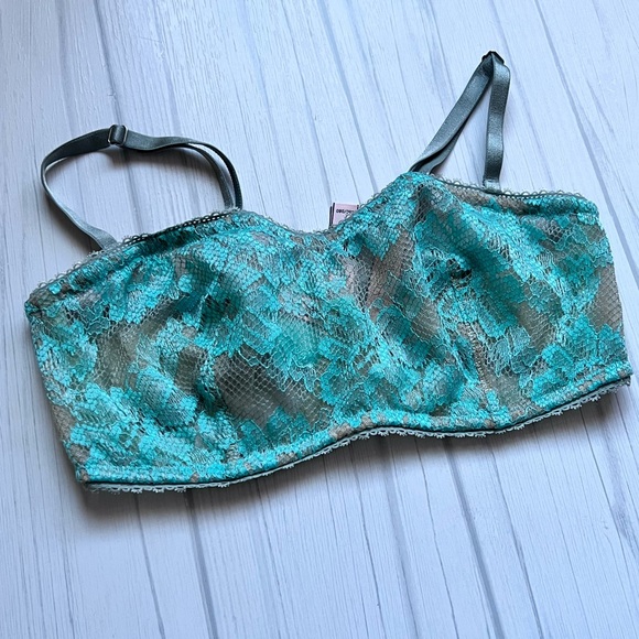 Victoria Secret Green Lace underwire bra size 36C NWT⭐️ - Picture 9 of 11